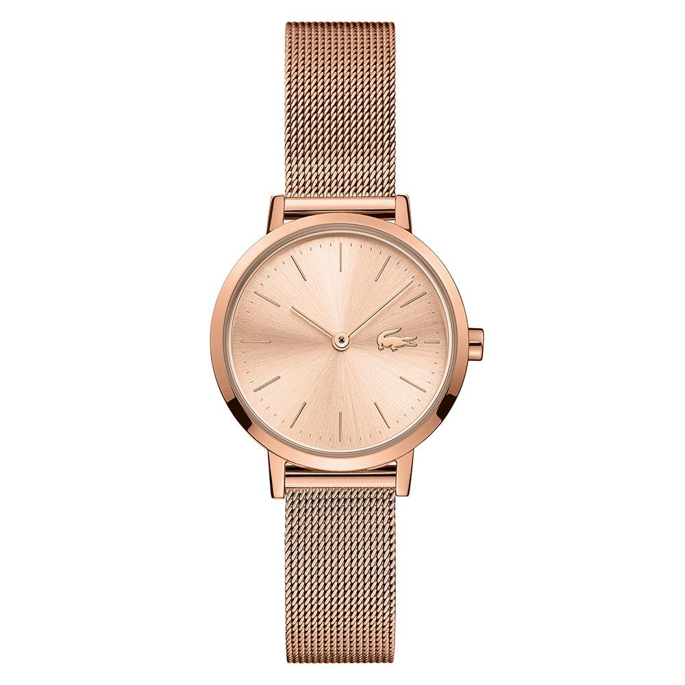 Lacoste Moon Ionic Rose Gold Mesh Women's Watch - 2001137