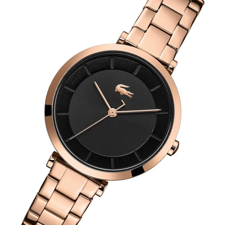 Lacoste Geneva Carnation Gold Steel Women's Watch - 2001142