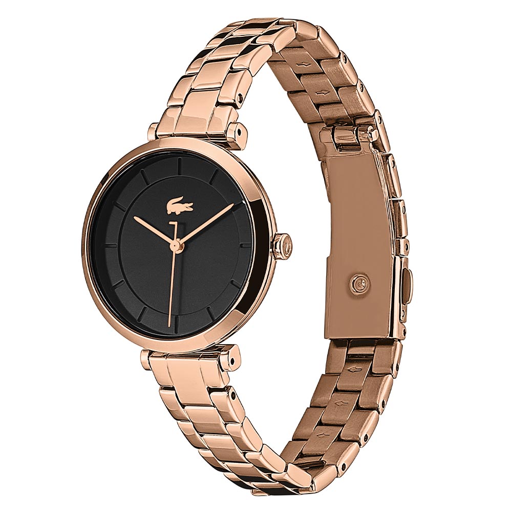 Lacoste Geneva Carnation Gold Steel Women's Watch - 2001142