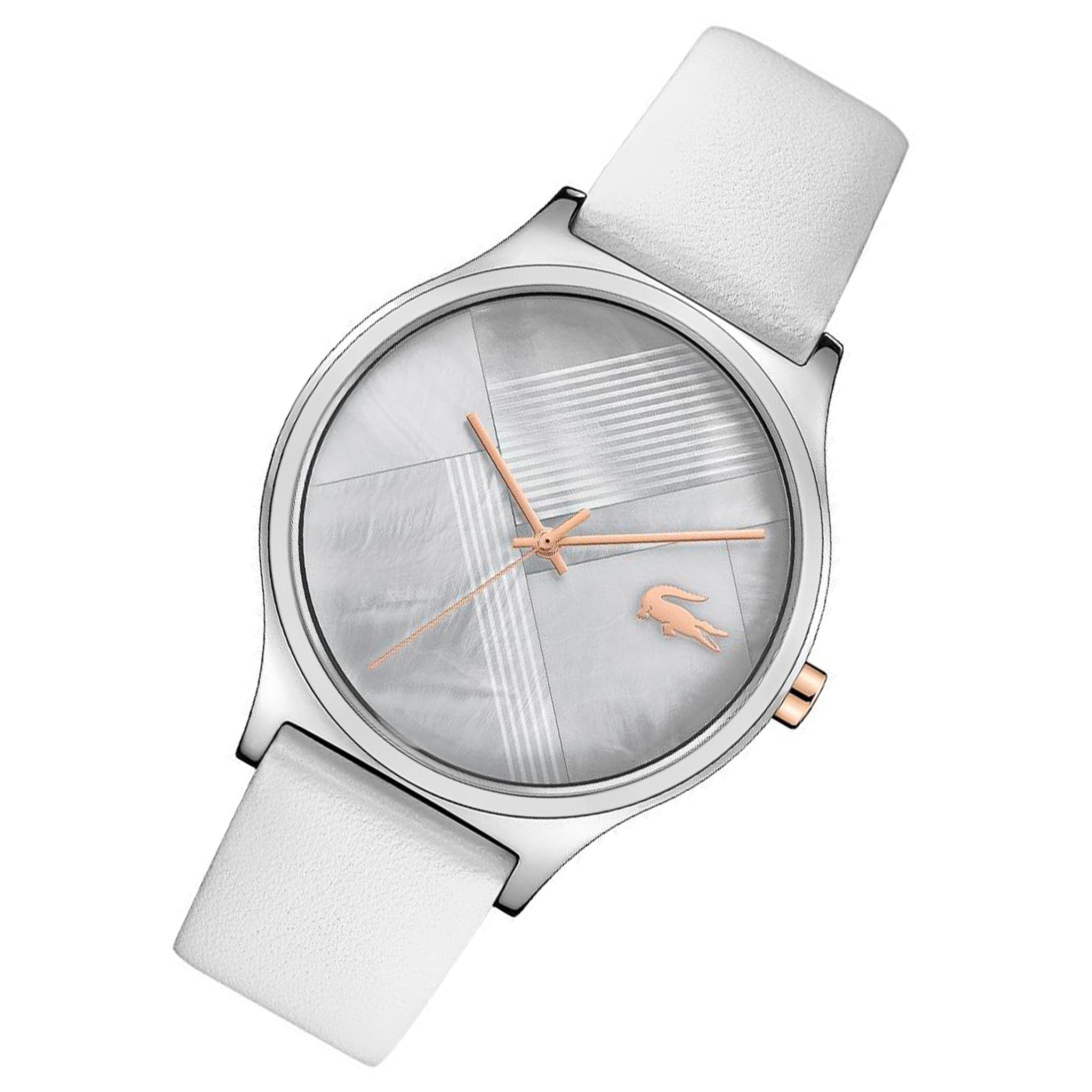 Lacoste Nikita Grey Leather Women's Watch - 2001146