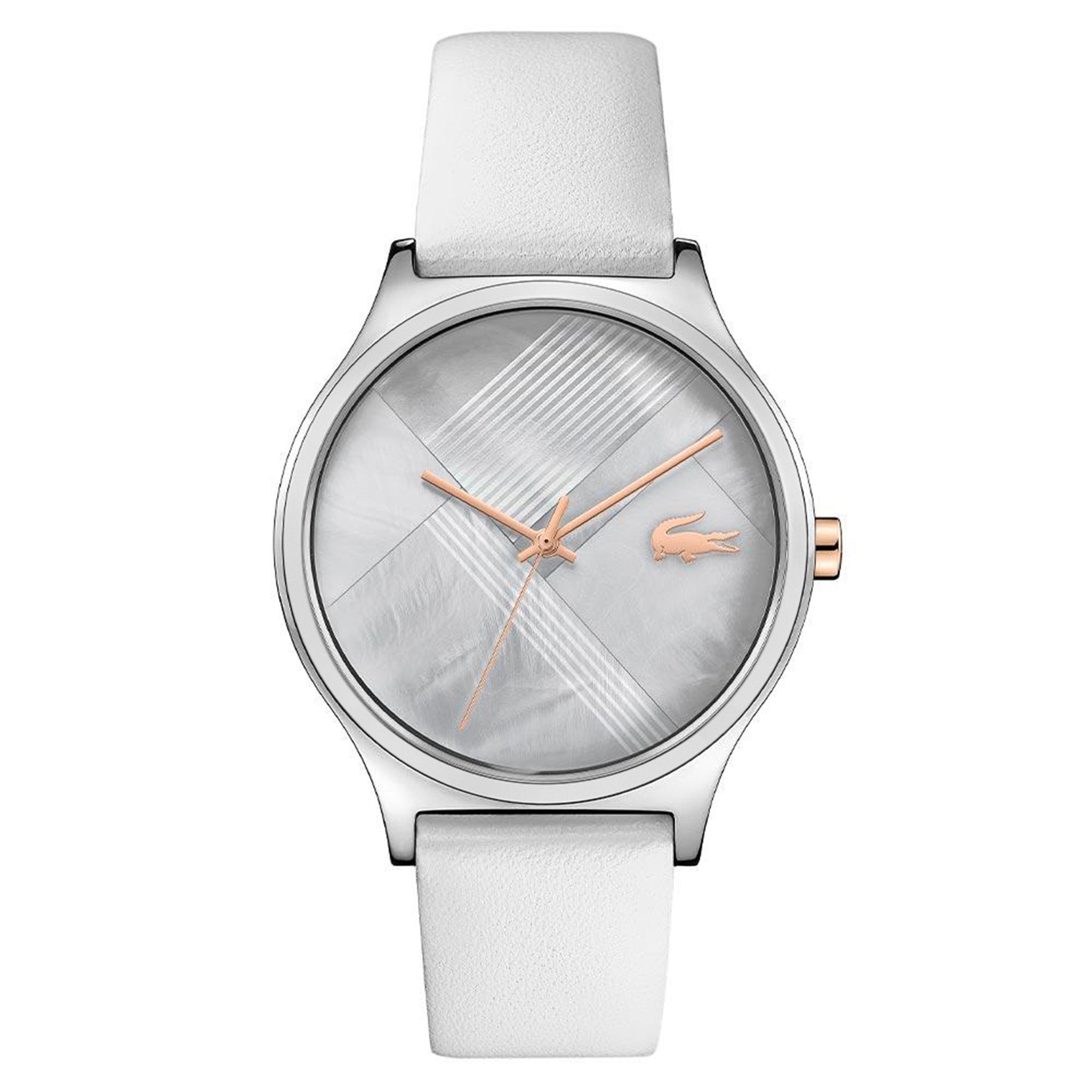 Lacoste Nikita Grey Leather Women's Watch - 2001146