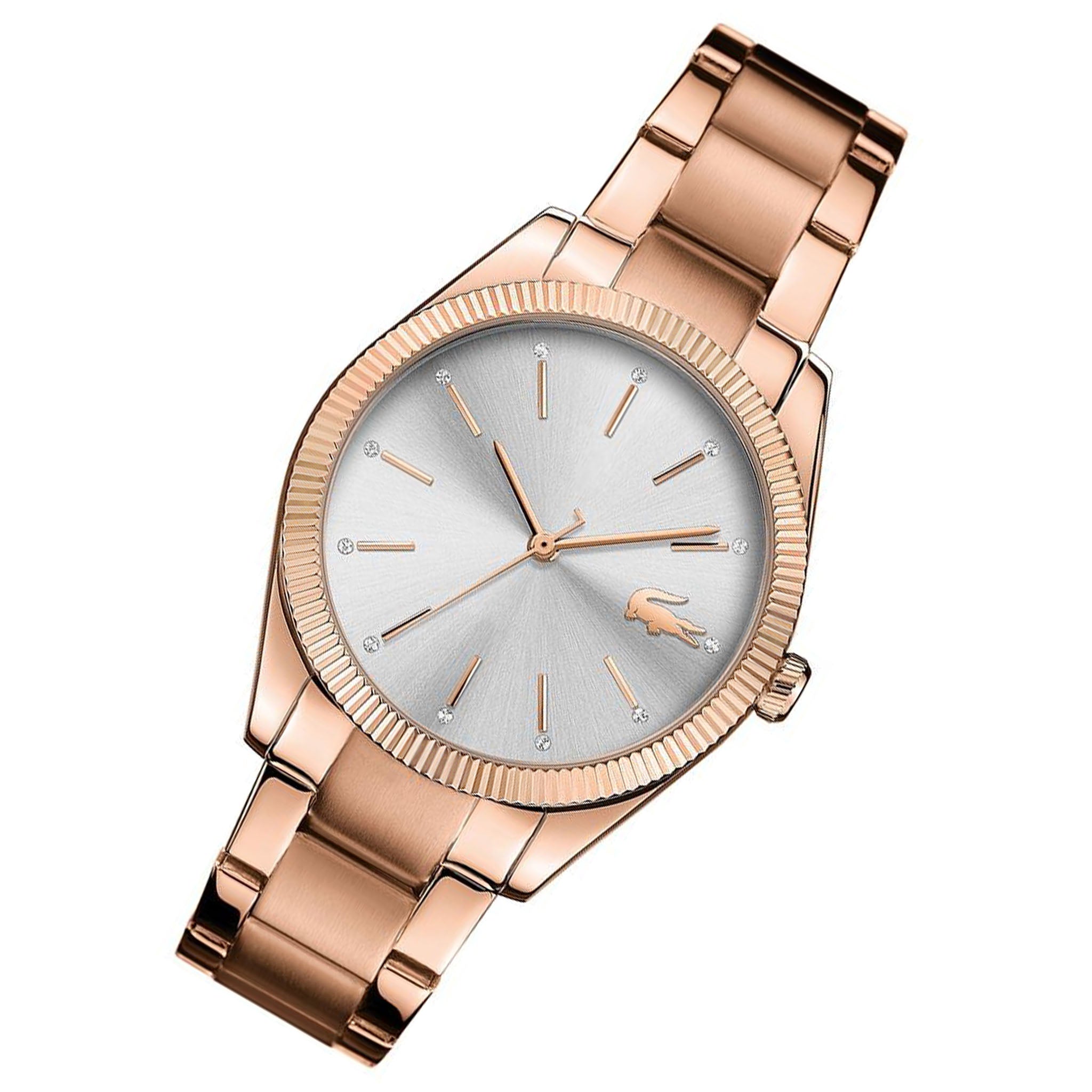 Lacoste Parisienne Carnation Gold Steel Women's Watch - 2001160