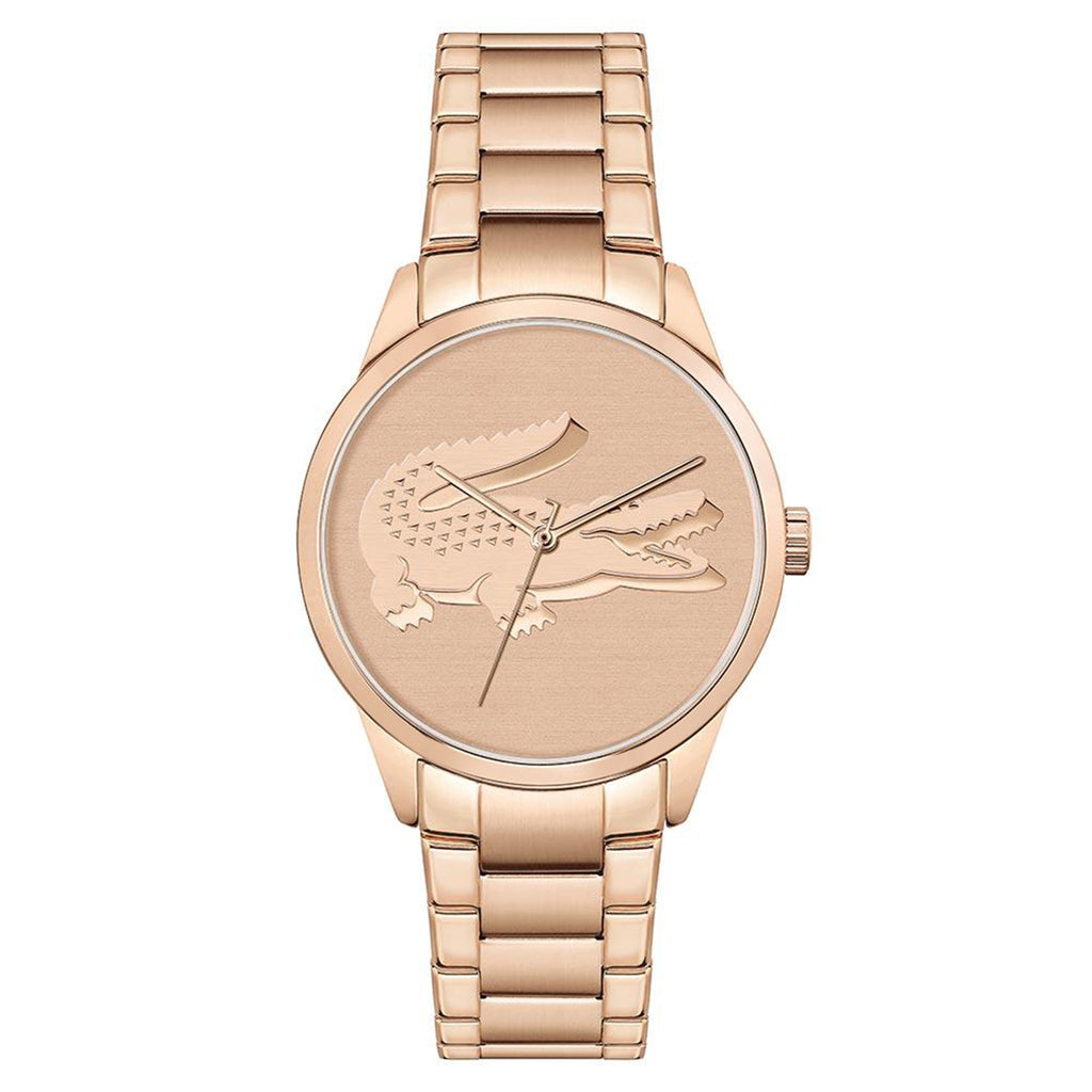 Lacoste Ladycroc Carnation Gold Steel Women's Watch - 2001172