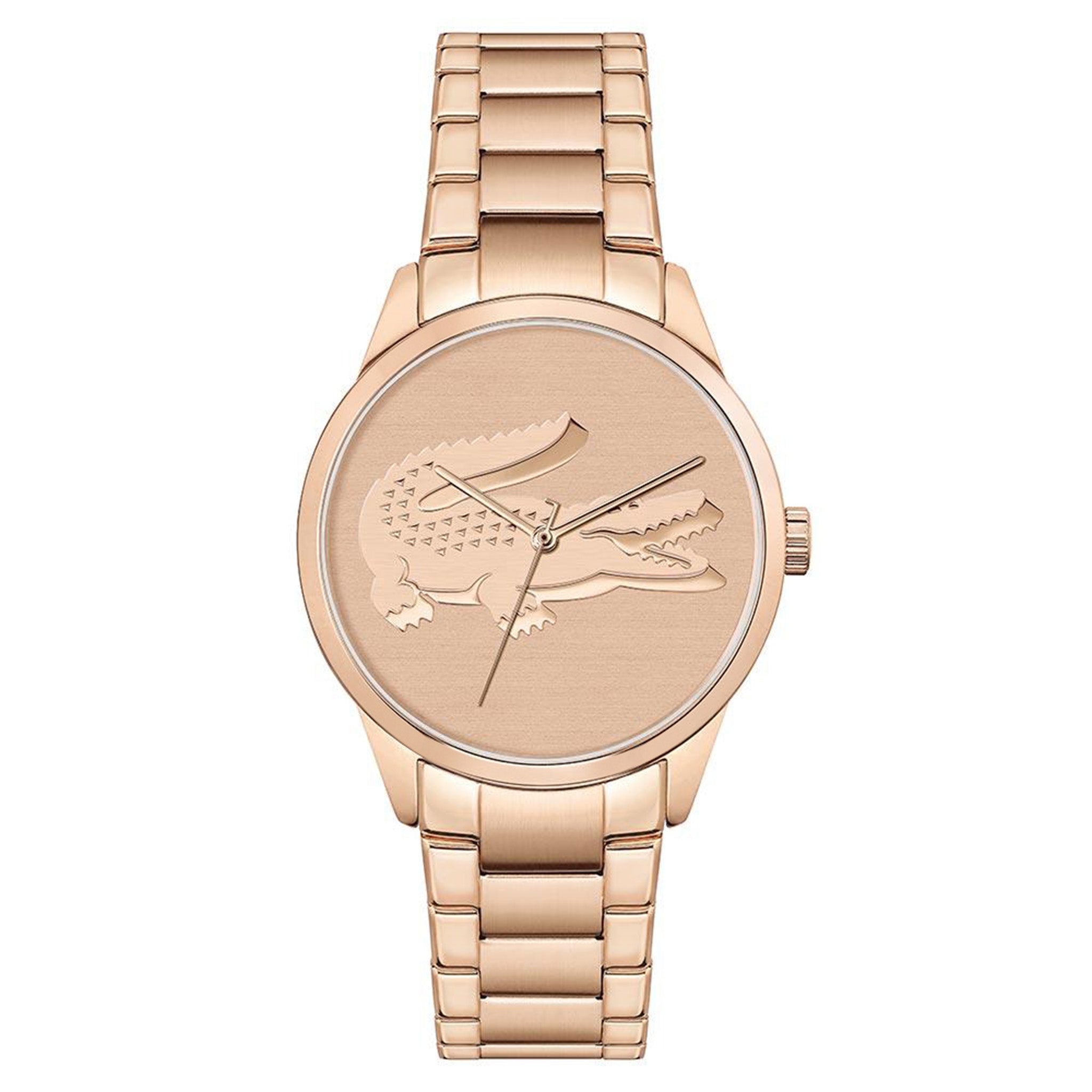 Lacoste Ladycroc Carnation Gold Steel Women's Watch - 2001172