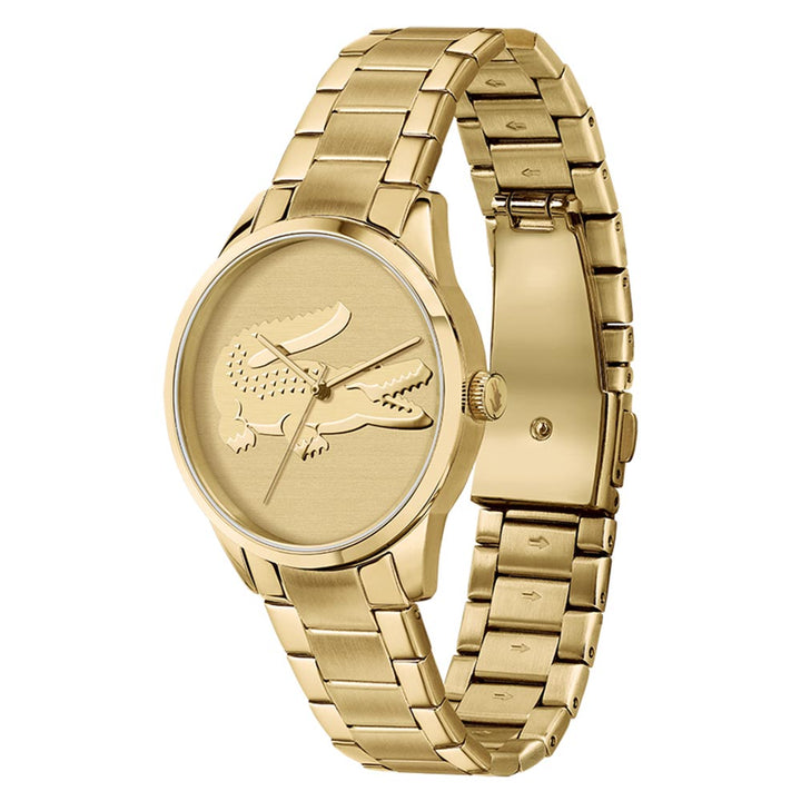Lacoste Ladycroc Gold Steel Women's Watch - 2001175
