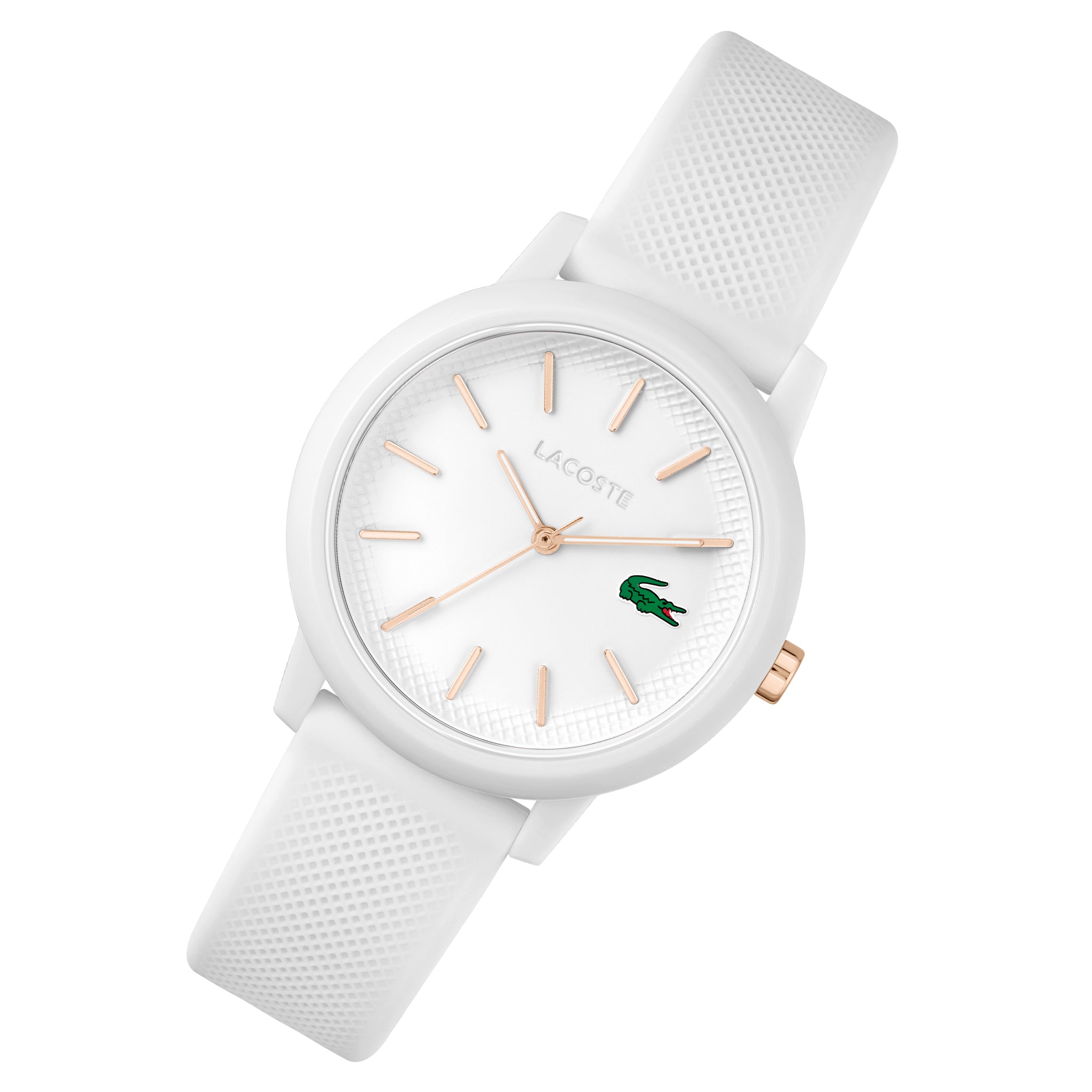 Lacoste White Silicone Women's Watch - 2001211