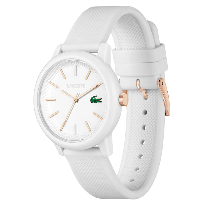 Lacoste White Silicone Women's Watch - 2001211