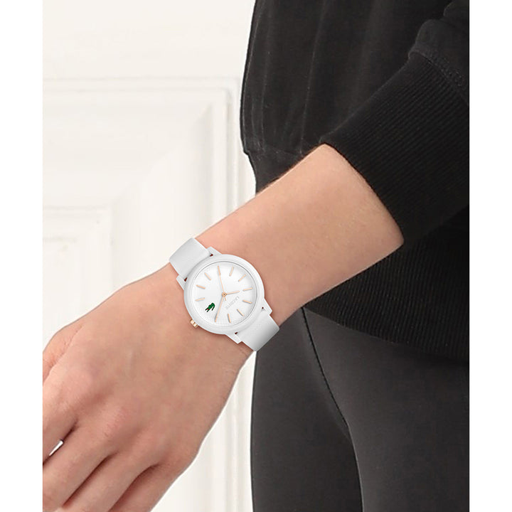 Lacoste White Silicone Women's Watch - 2001211