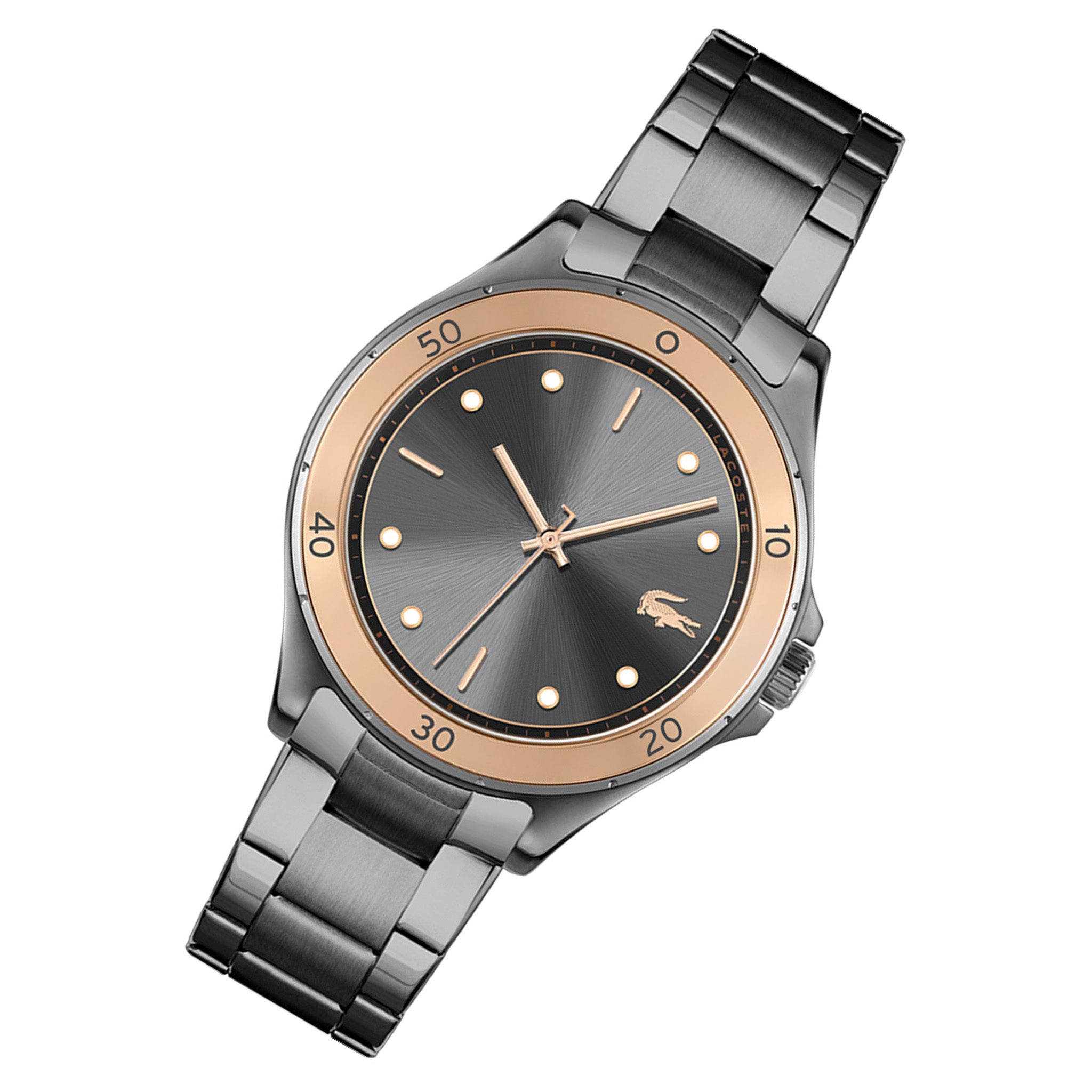 Lacoste Swing Grey Steel Women's Watch - 2001224