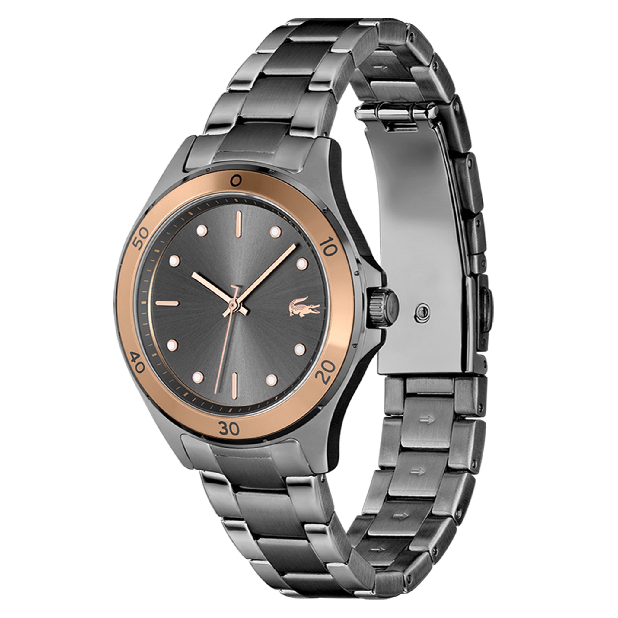 Lacoste Swing Grey Steel Women's Watch - 2001224