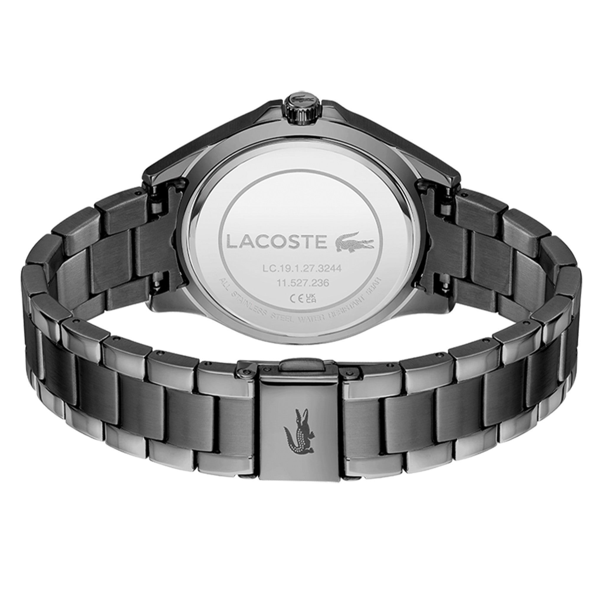 Lacoste Swing Grey Steel Women's Watch - 2001224