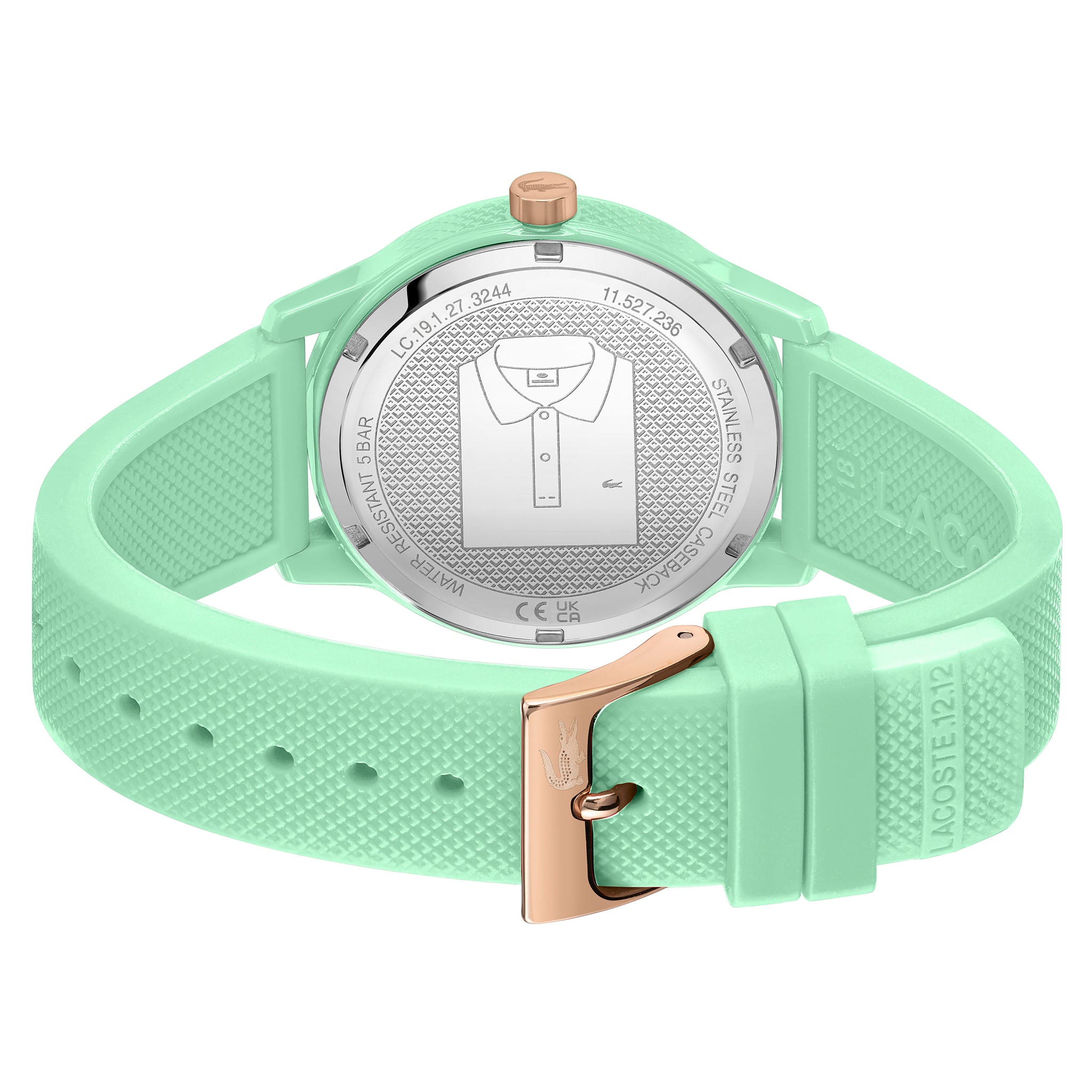Lacoste Green Silicone Women's Watch - 2001227