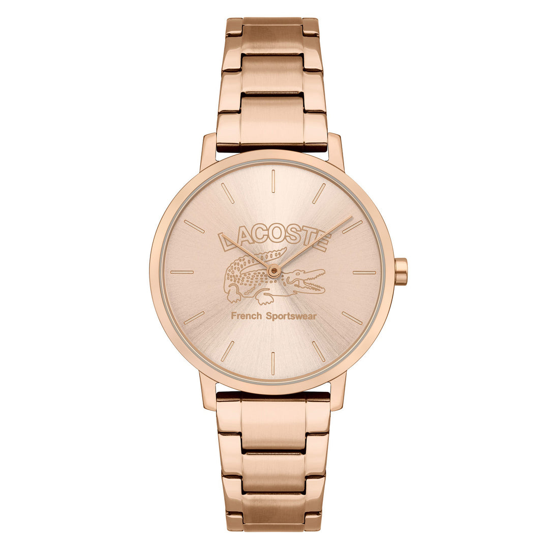 Lacoste Carnation Gold Steel Women's Watch - 2001234