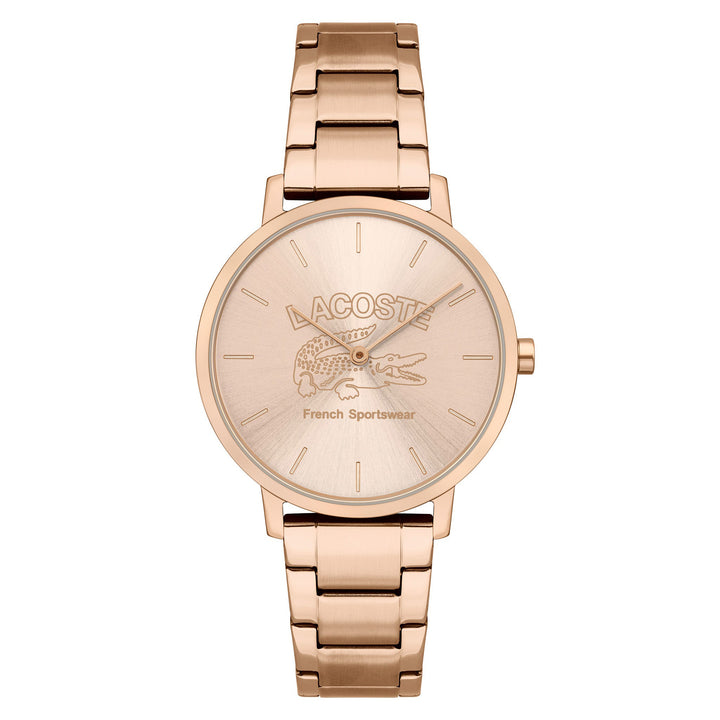 Lacoste Carnation Gold Steel Women's Watch - 2001234