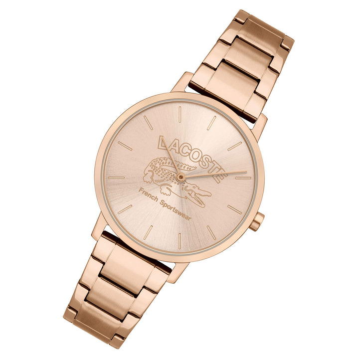 Lacoste Carnation Gold Steel Women's Watch - 2001234