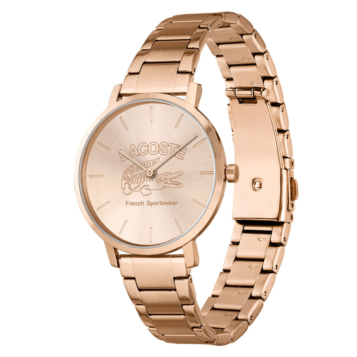 Lacoste Carnation Gold Steel Women's Watch - 2001234