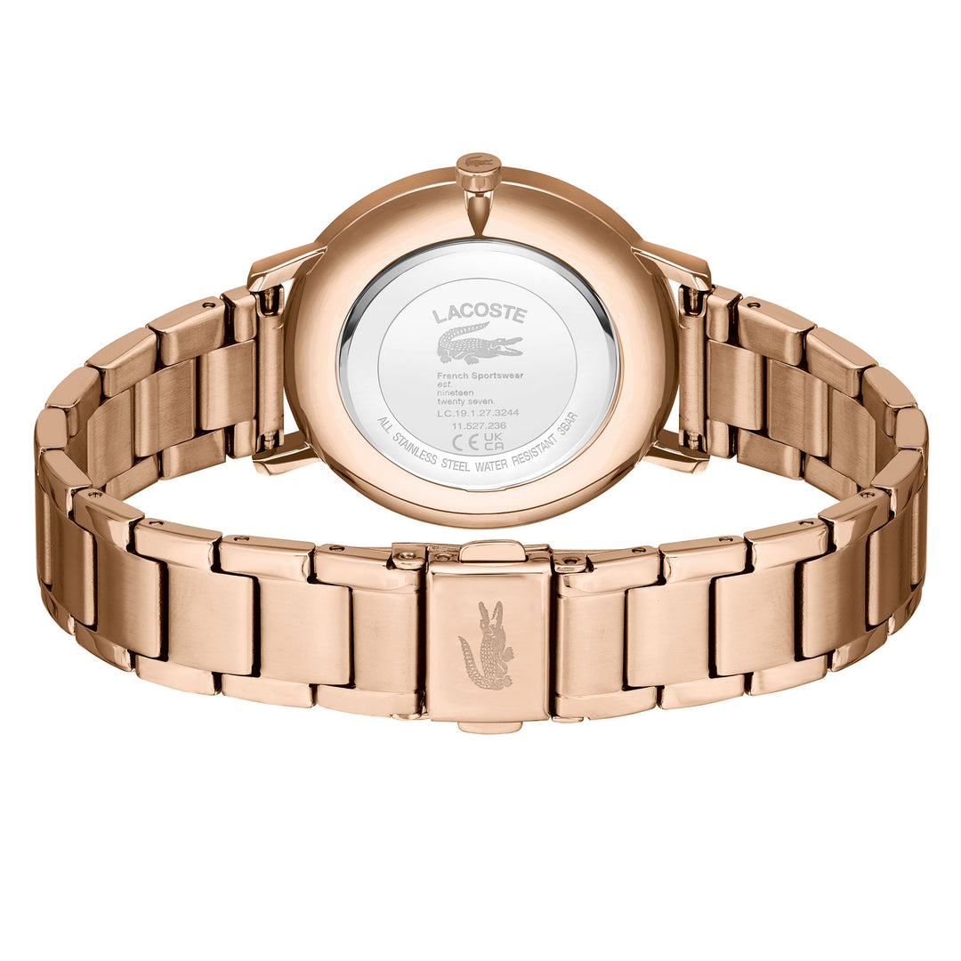 Lacoste Carnation Gold Steel Women's Watch - 2001234