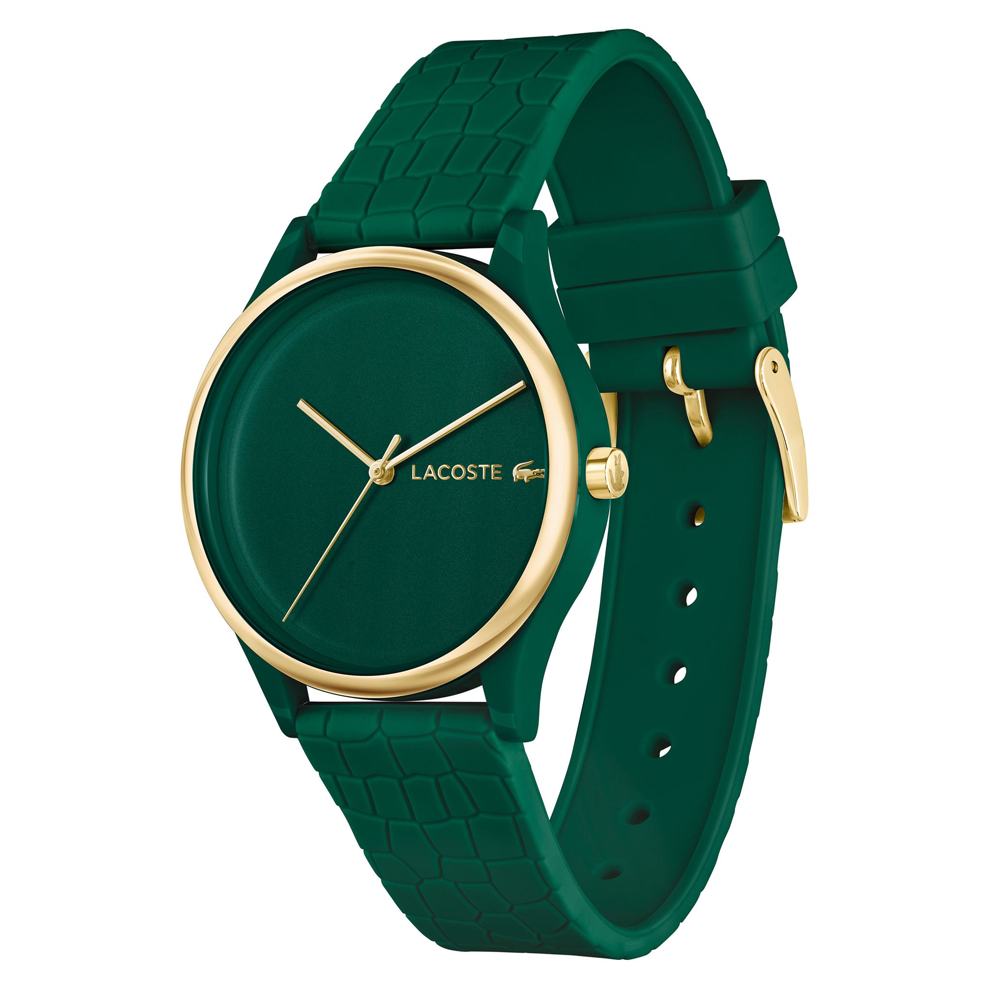 Lacoste Crocodelle Green Silicone Women's Watch - 2001247