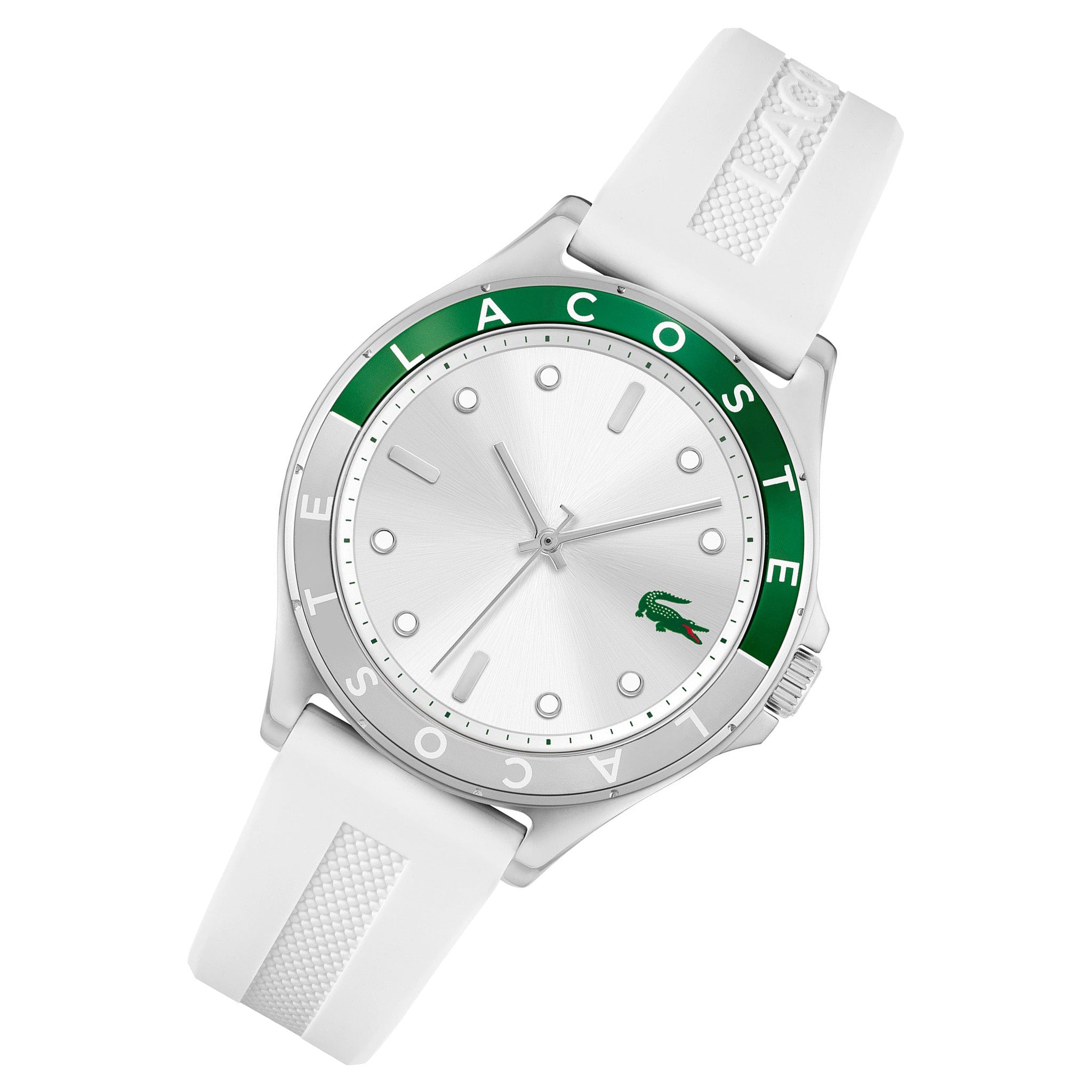 Lacoste Swing White Silicone Women's Watch - 2001265