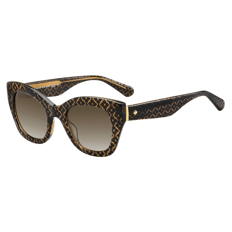 Kate Spade Women's Sunglasses Cat Eye Frame Brown Shaded Lens - Jalena/S