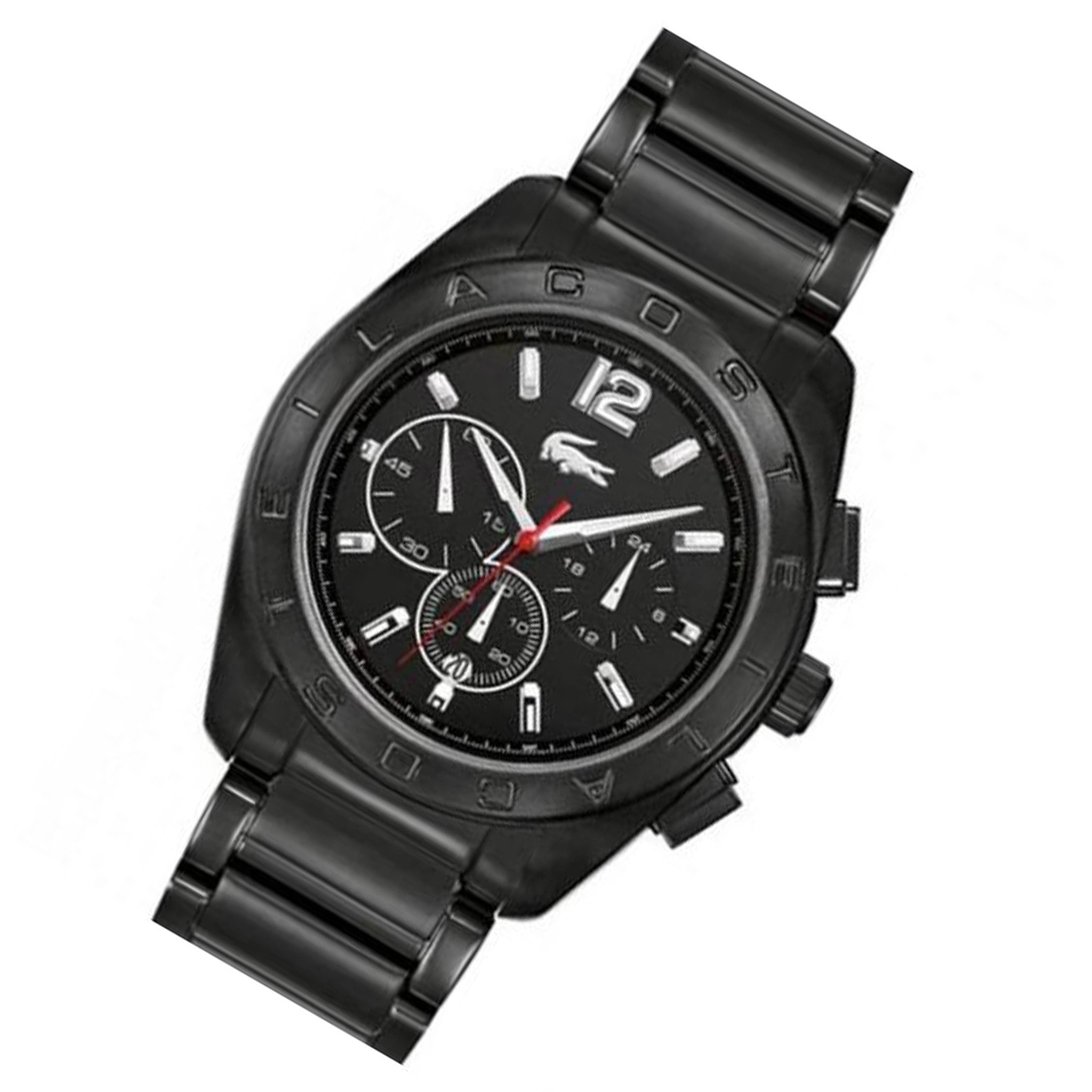 Lacoste The Panama Men's Black Stainless Steel Watch - 2010605