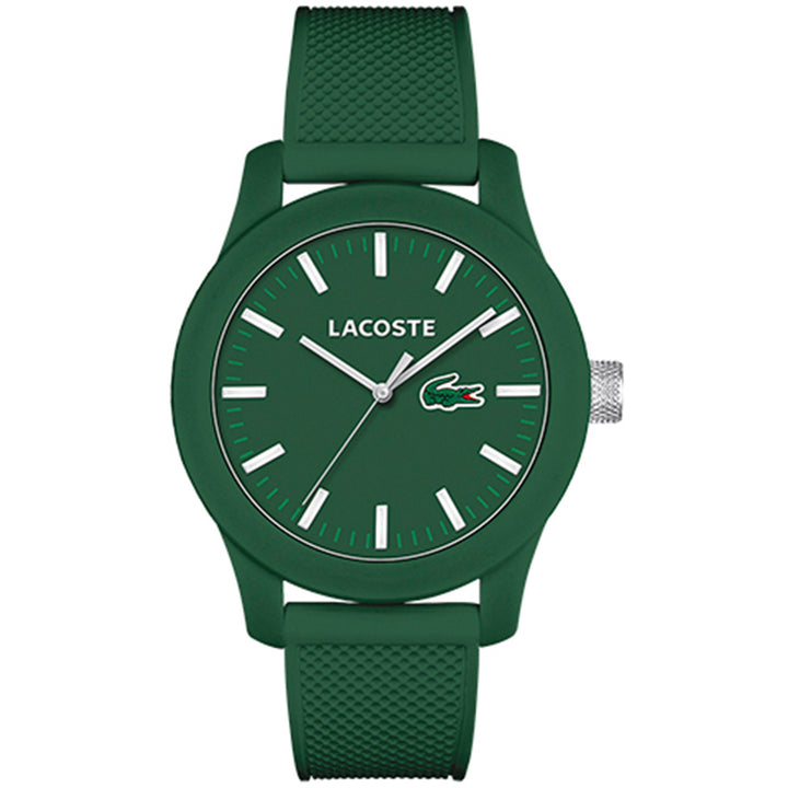 Lacoste. The 12.12 Men's Green Silicone Watch - 2010763