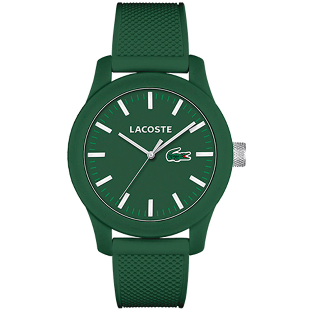 Lacoste. The 12.12 Men's Green Silicone Watch - 2010763