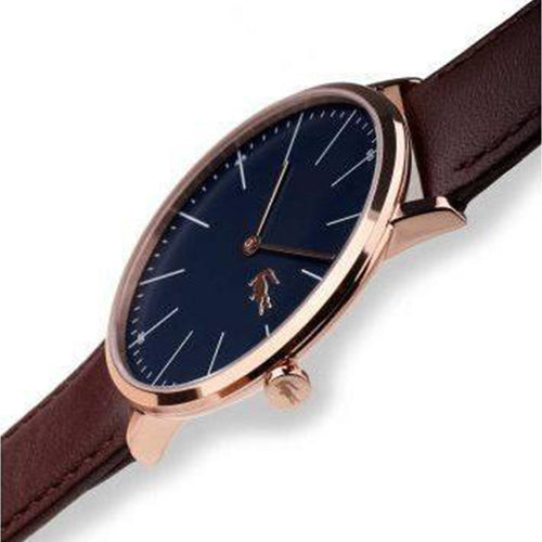 Lacoste Moon Brown Leather Mens Watch - 2010871