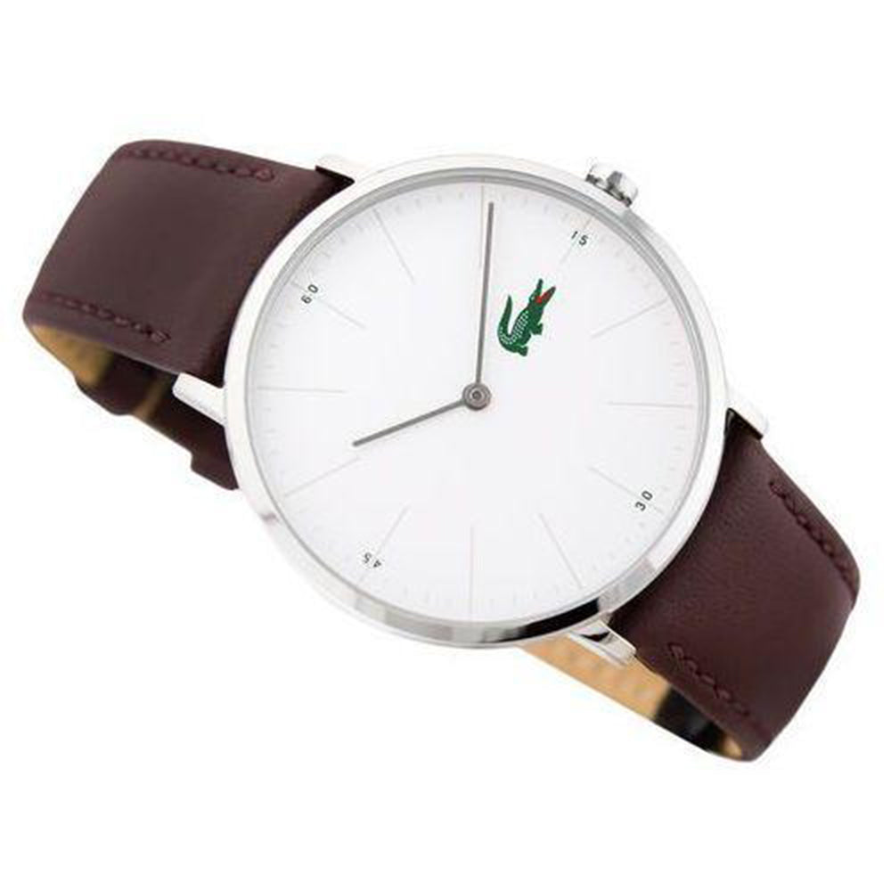Lacoste Moon Brown Leather Mens Watch - 2010872