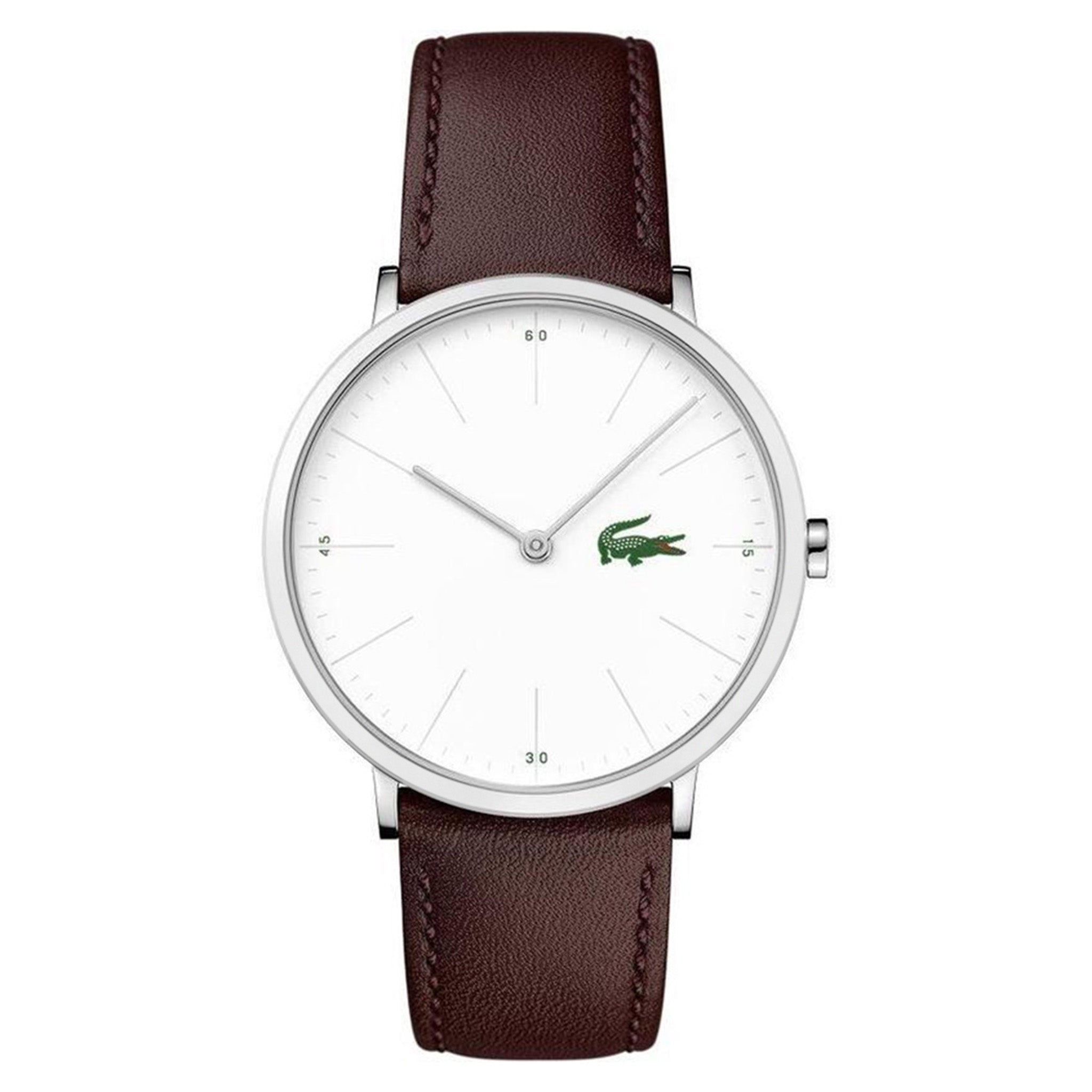 Lacoste Moon Brown Leather Mens Watch - 2010872