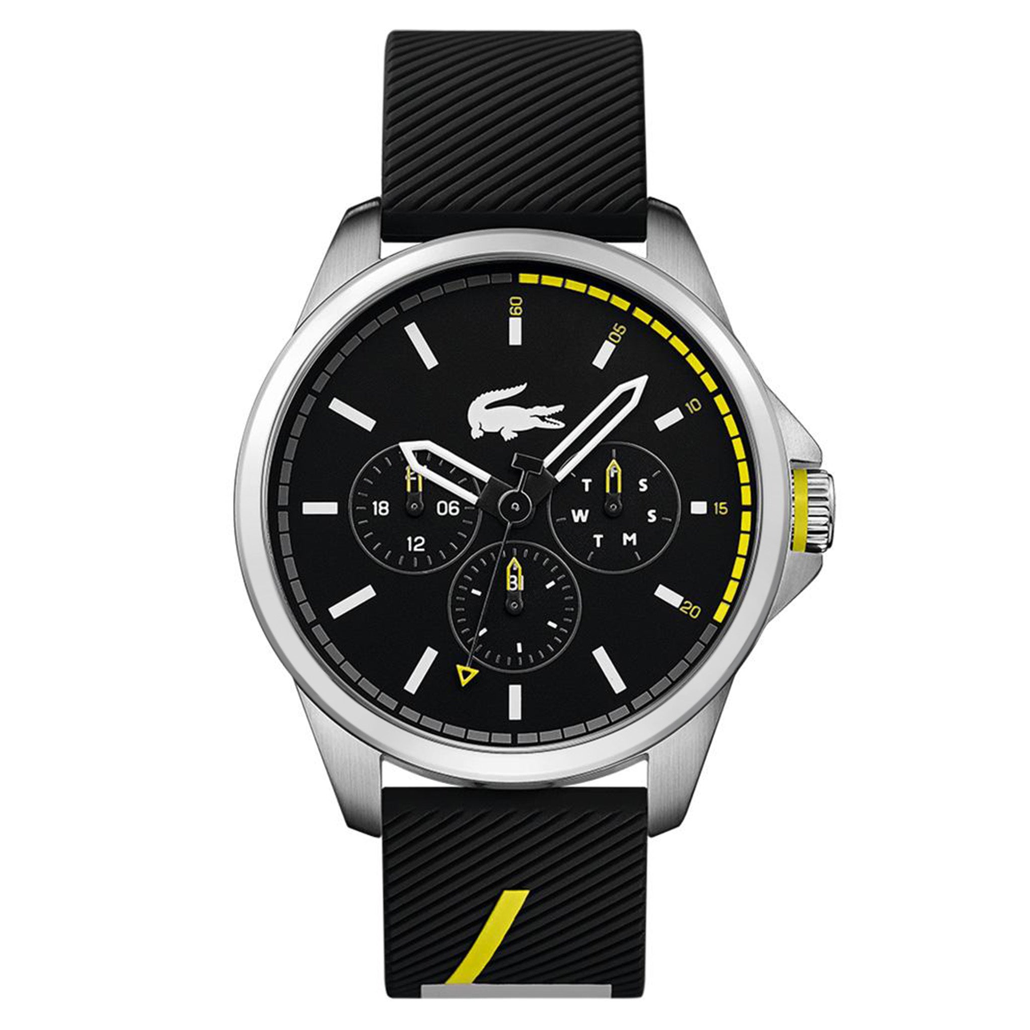 Lacoste Capbreton Black Silicone Men's Watch - 2010978