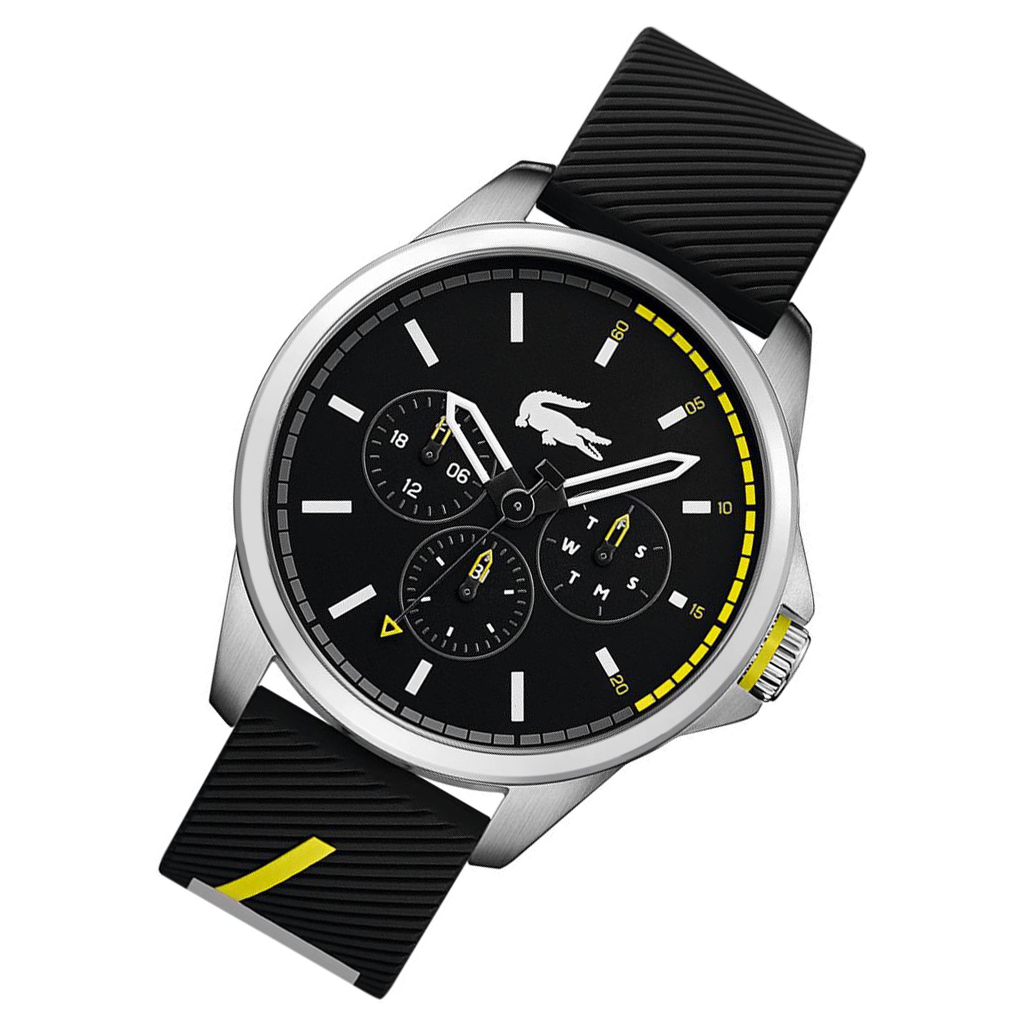 Lacoste Capbreton Black Silicone Men's Watch - 2010978