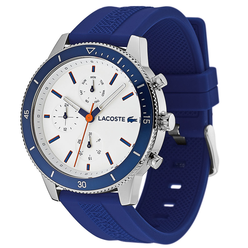 Lacoste Key West Blue Silicone Men's Watch - 2010993