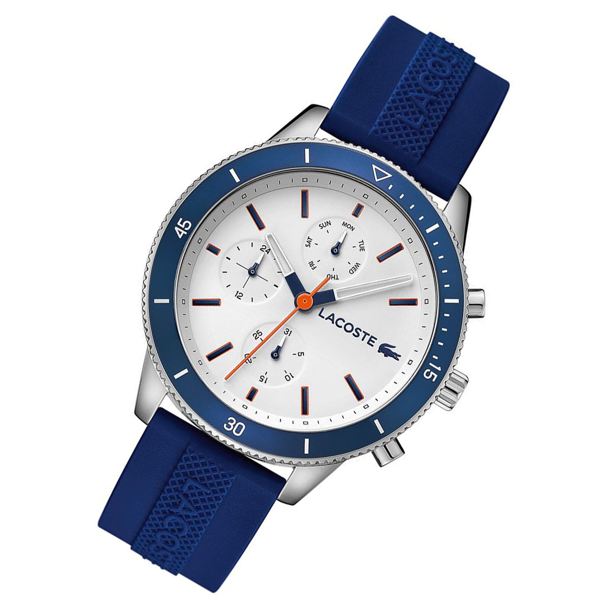 Lacoste Key West Blue Silicone Men's Watch - 2010993