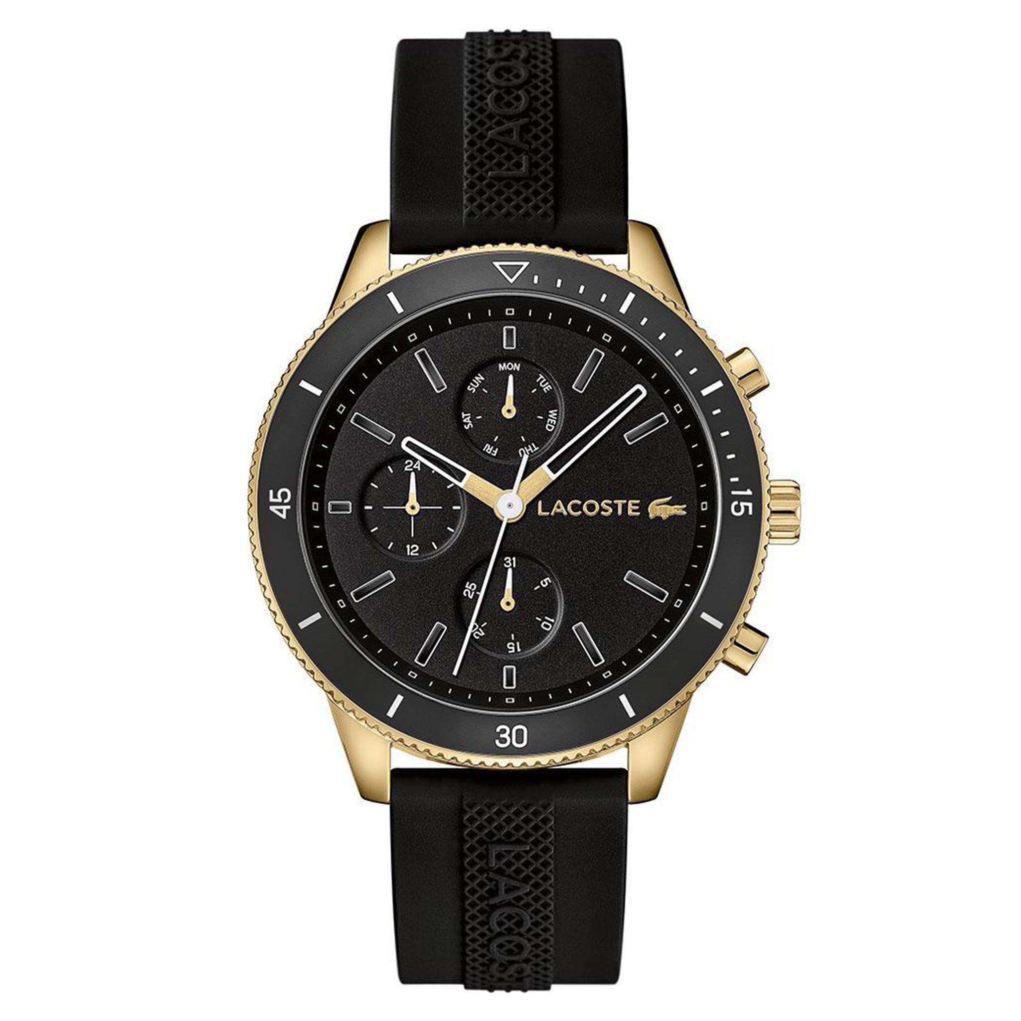 Lacoste Key West Black Silicone Men's Watch - 2010994