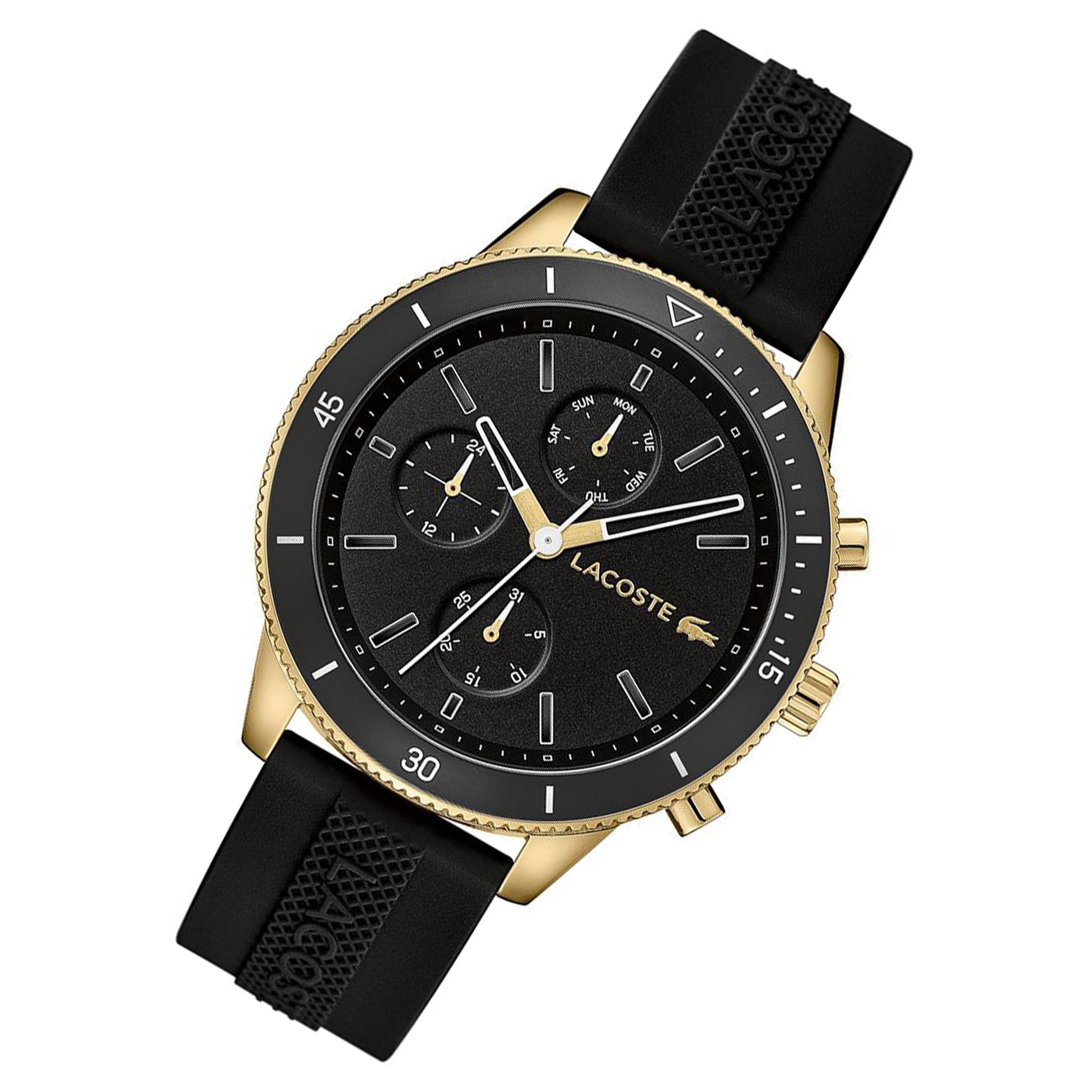 Lacoste Key West Black Silicone Men's Watch - 2010994