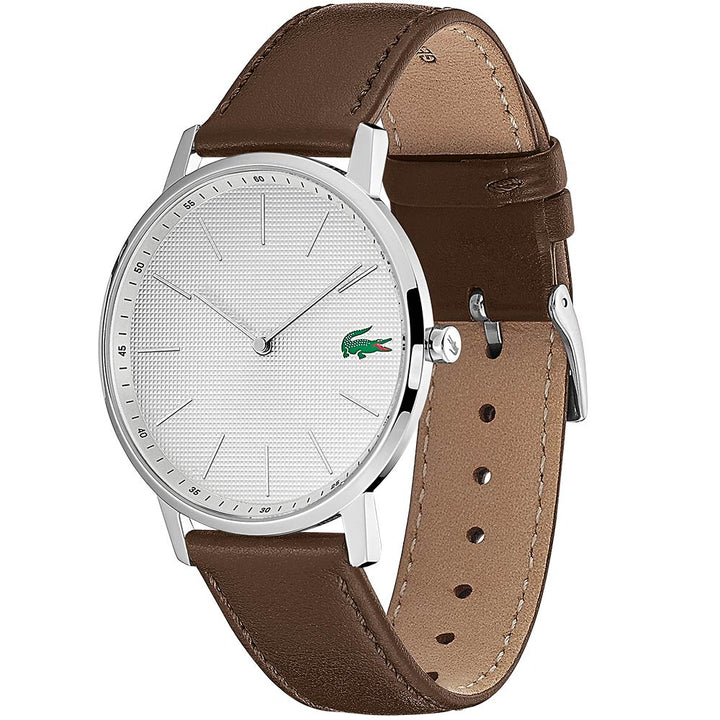 Lacoste Moon Brown Leather Men's Watch - 2011002