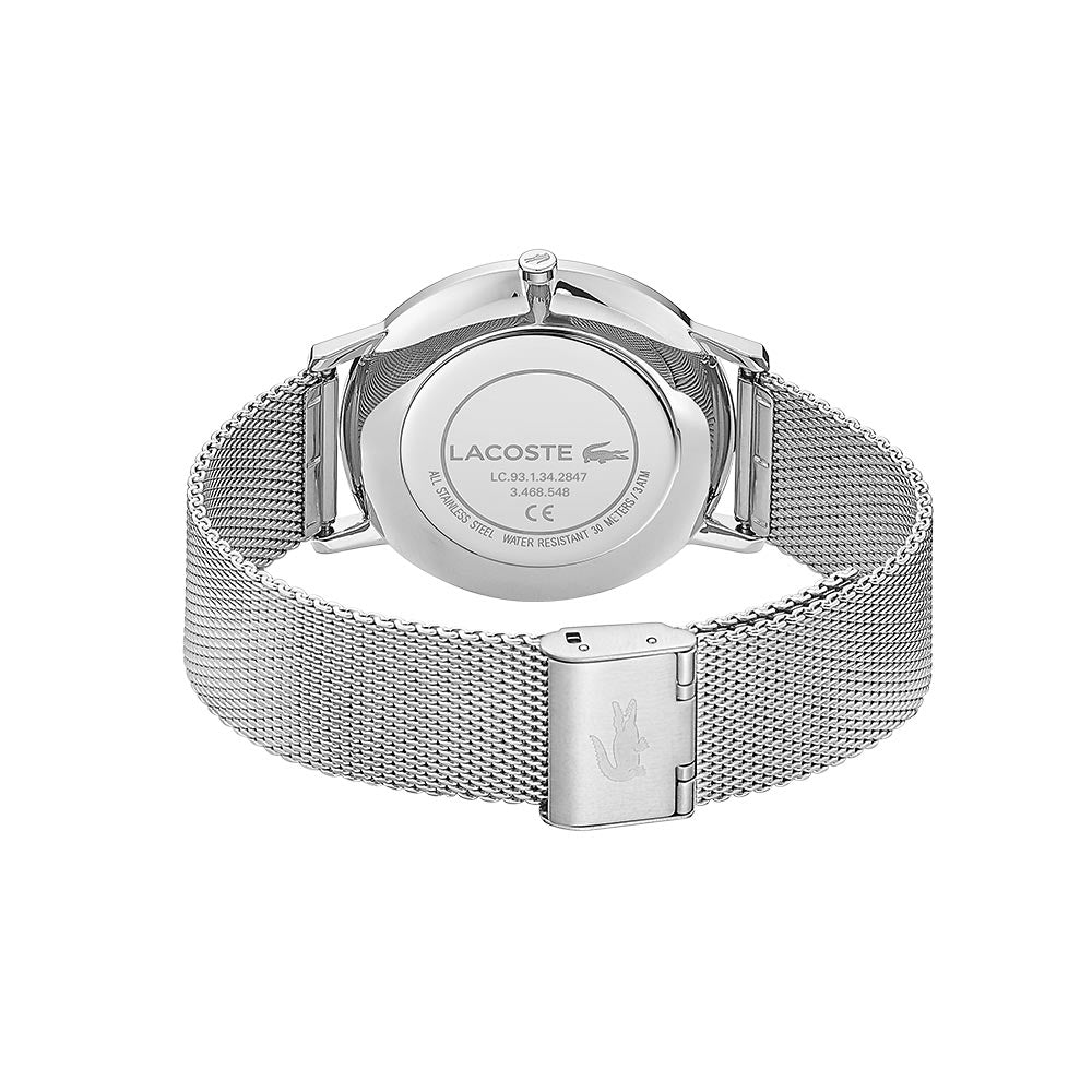 Lacoste Moon Silver Mesh Men's Watch - 2011005