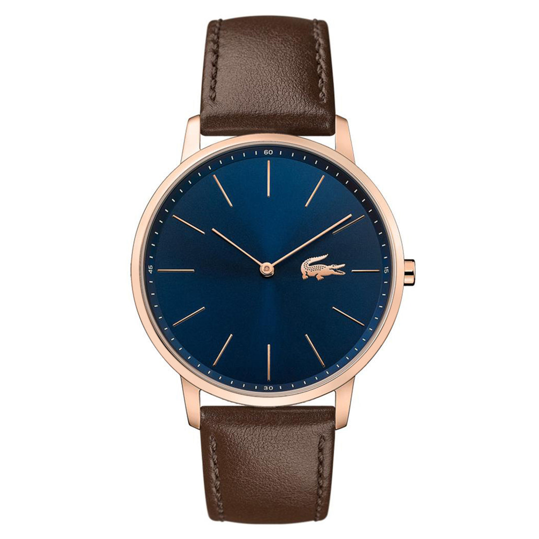 Lacoste Moon Brown Leather Men's Watch - 2011018