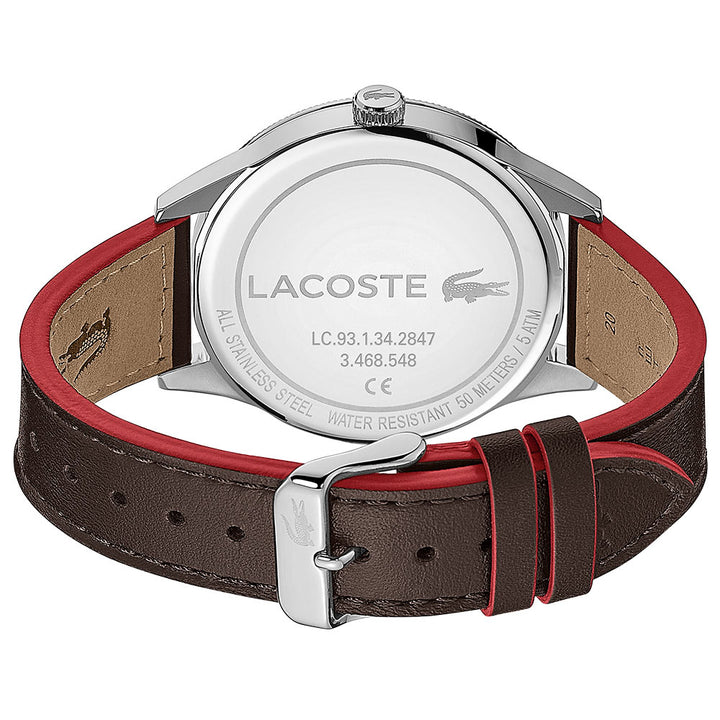 Lacoste Continental Brown Leather Men's Watch - 2011020