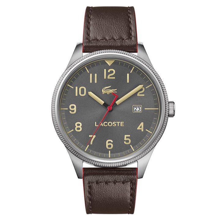 Lacoste Continental Brown Leather Men's Watch - 2011020