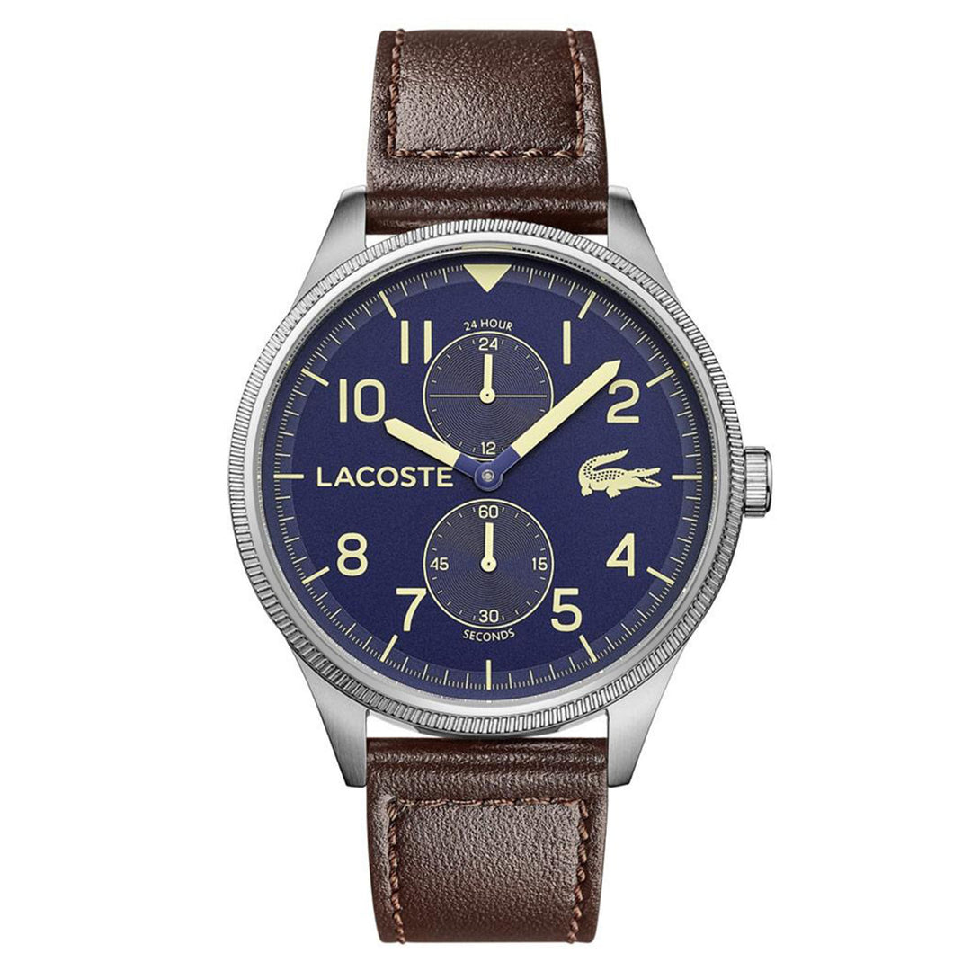 Lacoste Continental Brown Leather Men's Watch - 2011040