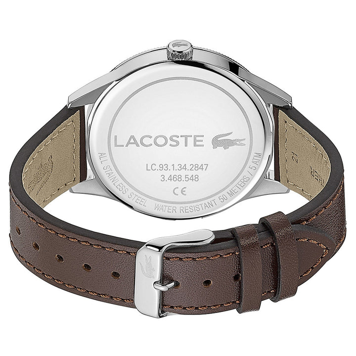 Lacoste Continental Brown Leather Men's Watch - 2011040