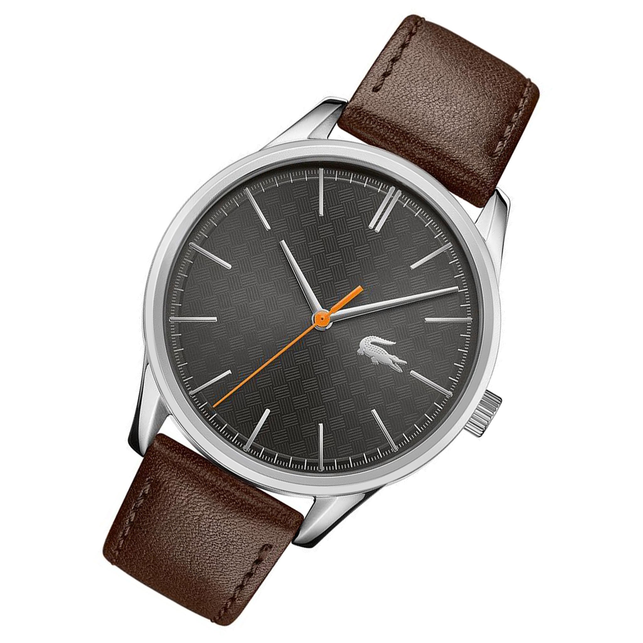 Lacoste Vienna Brown Leather Men's Watch - 2011045