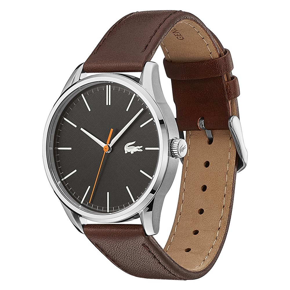Lacoste Vienna Brown Leather Men's Watch - 2011045