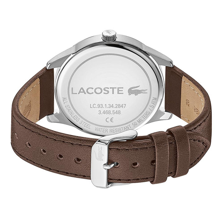 Lacoste Vienna Brown Leather Men's Watch - 2011045