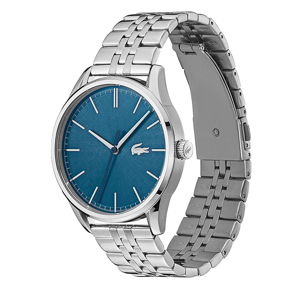 Lacoste Vienna Silver Steel Men's Watch - 2011049