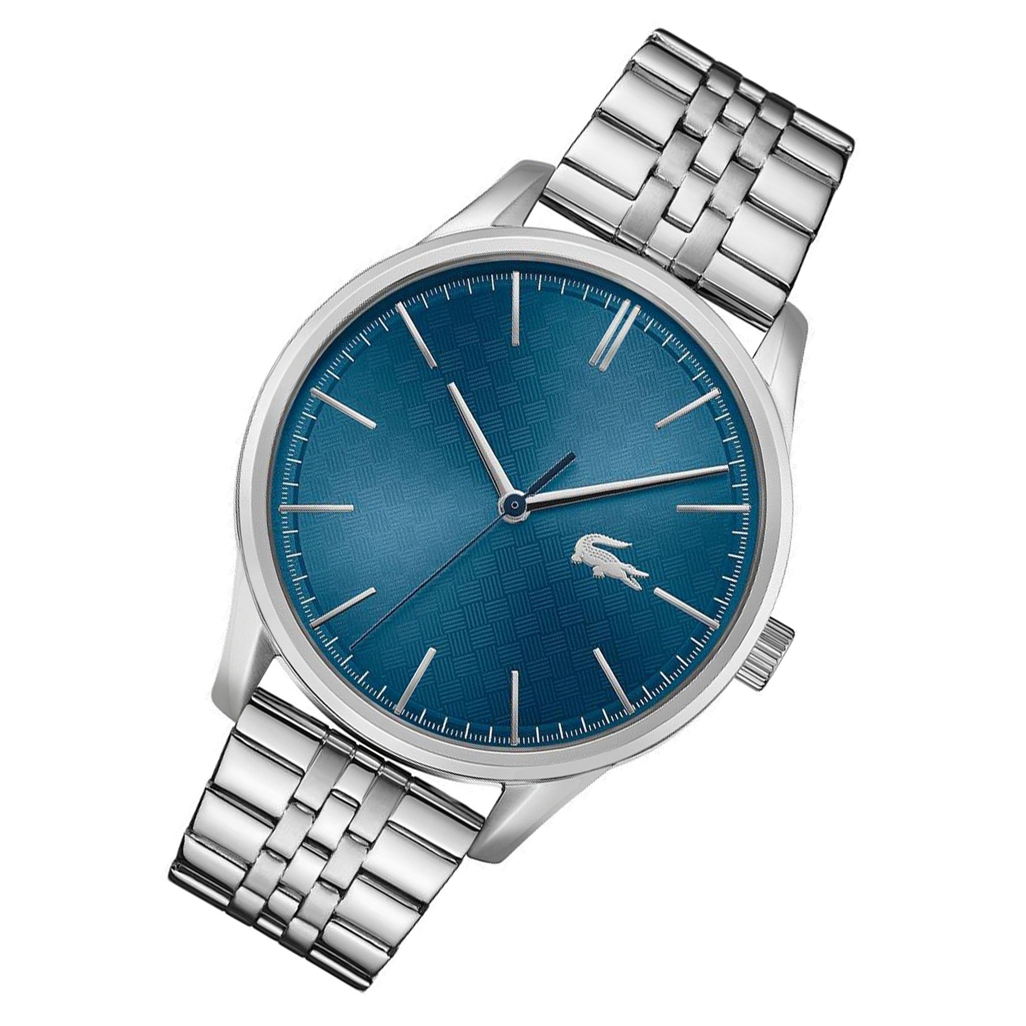 Lacoste Vienna Silver Steel Men's Watch - 2011049
