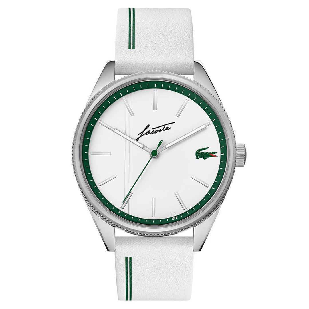 Lacoste Heritage White Leather Men's Watch - 2011050