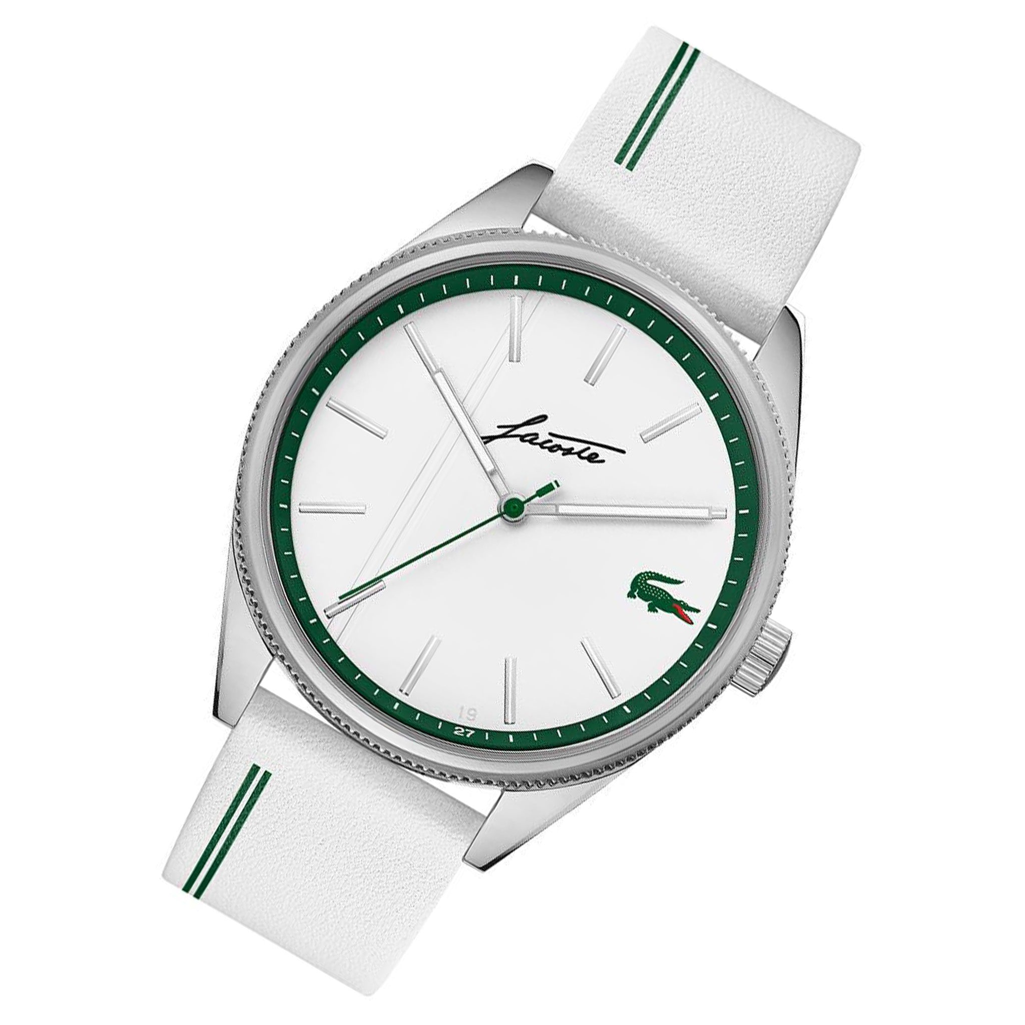 Lacoste Heritage White Leather Men's Watch - 2011050
